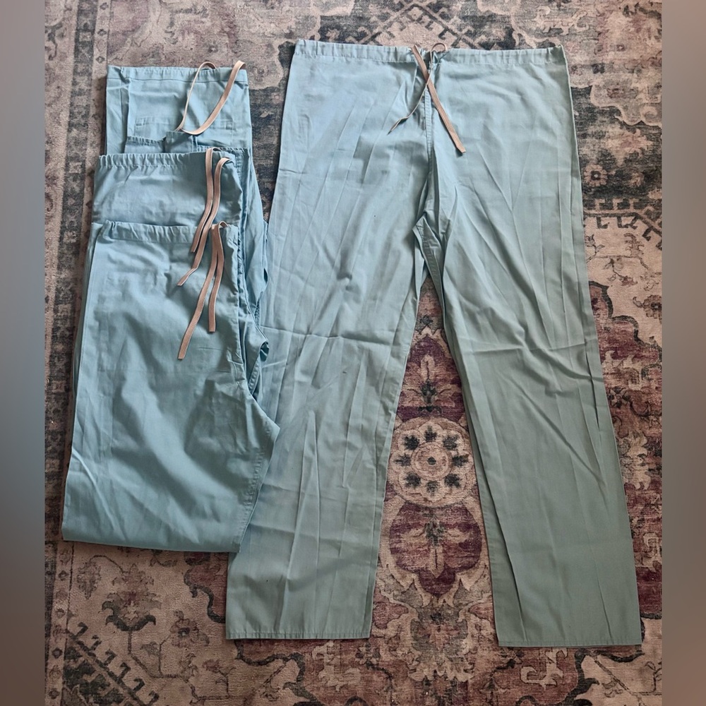 Light Blue scrub Pants bundle
